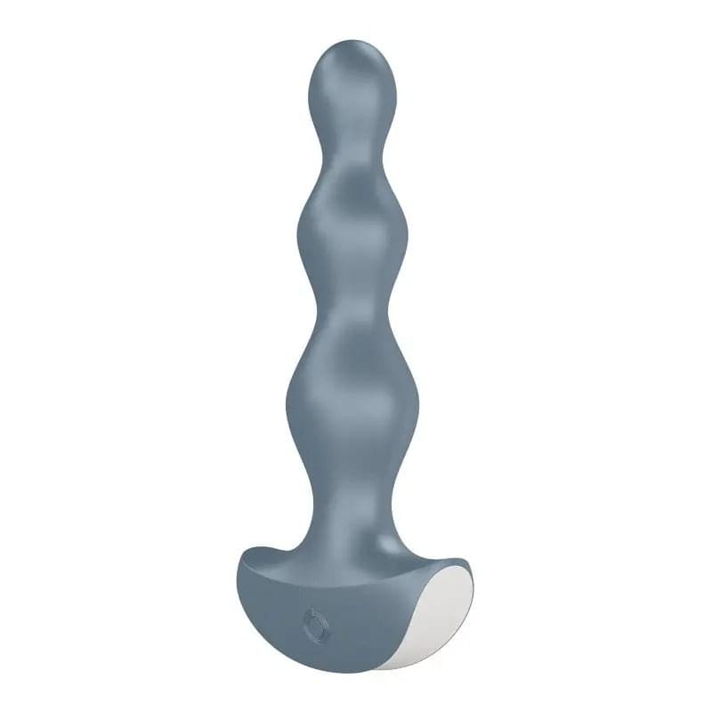 Satisfyer Lolli-Plug 2 - Gray Vibrating Anal Beads Satisfyer Discreet Intimate Essentials.