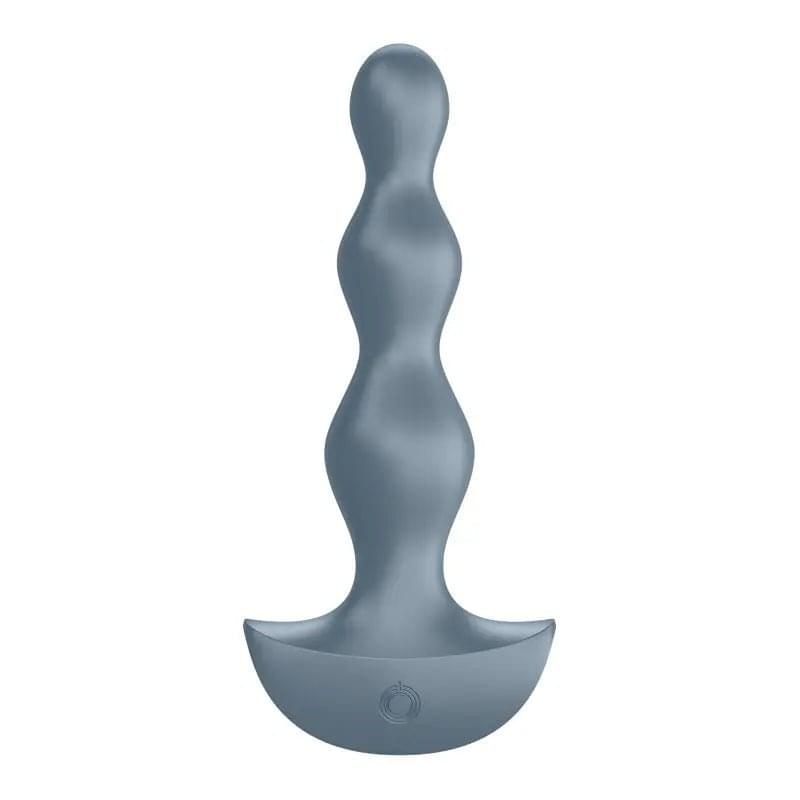 Satisfyer Lolli-Plug 2 - Gray Vibrating Anal Beads Satisfyer Discreet Intimate Essentials.