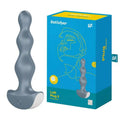 Satisfyer Lolli-Plug 2 - Gray Vibrating Anal Beads Satisfyer Discreet Intimate Essentials.