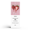Shop affordable quality Satisfyer Massage Oil 250 ml Strawberry - Strawberry Scented Massage Oil - 250 ml Bottle - Discreet Intimate Essentials - LUBES-LOCAL - Satisfyer
