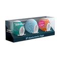 Satisfyer Masturbator Eggs - Mixed 3 Pack #2 - Set of 3 Stroker Sleeves Satisfyer Discreet Intimate Essentials.
