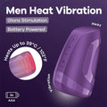 Satisfyer Men Heat Vibration - Battery Series -  Heating and Vibrating Masturbator Satisfyer Discreet Intimate Essentials.