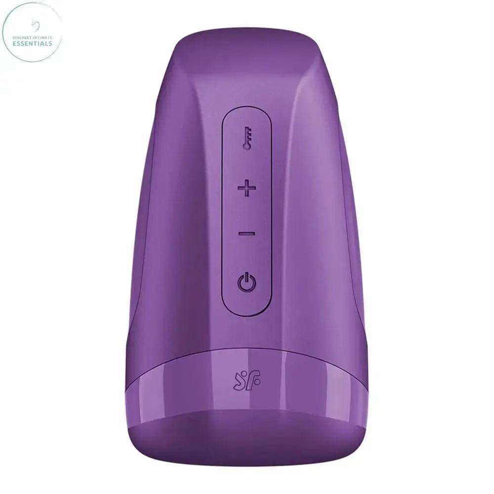 Satisfyer Men Heat Vibration - Battery Series -  Heating and Vibrating Masturbator Satisfyer Discreet Intimate Essentials.
