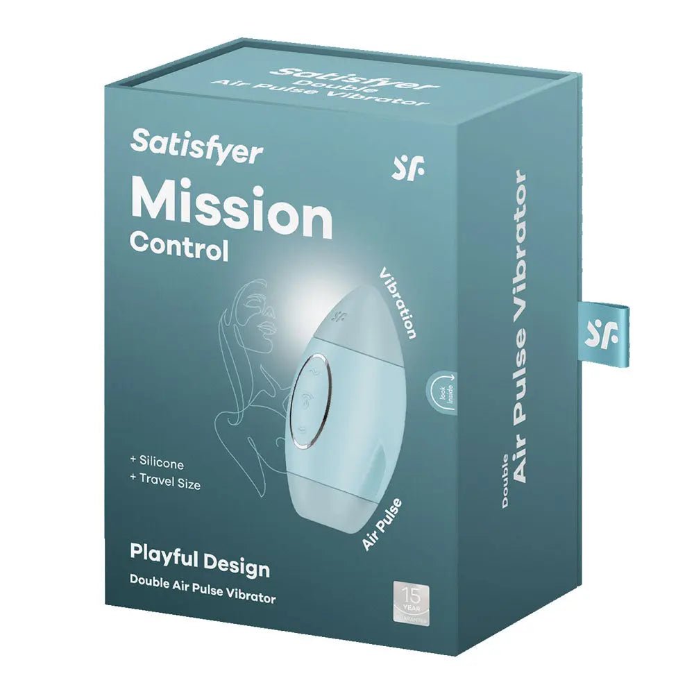 Shop affordable quality Satisfyer Mission Control - USB Rechargeable Vibrating Air Pulse Stimulator - Discreet Intimate Essentials - AIR PULSATION-PREMIUM - Satisfyer