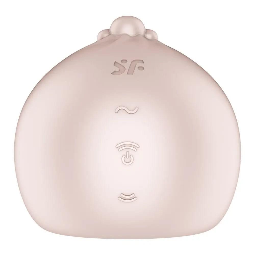 Satisfyer Mochi - Beige - Beige USB Rechargeable Air Pulse Stimulator Satisfyer Discreet Intimate Essentials.