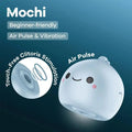 Satisfyer Mochi - Frost  - Frost  USB Rechargeable Air Pulse Stimulator Satisfyer Discreet Intimate Essentials.