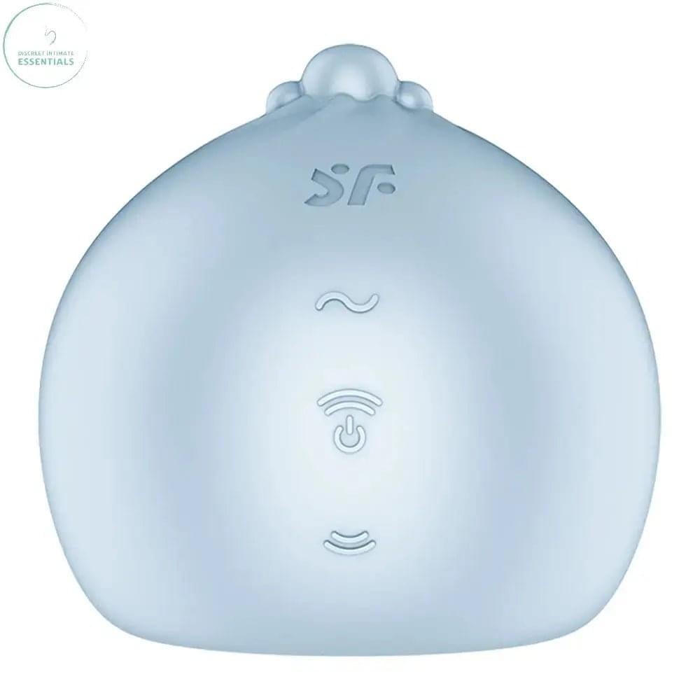 Satisfyer Mochi - Frost  - Frost  USB Rechargeable Air Pulse Stimulator Satisfyer Discreet Intimate Essentials.