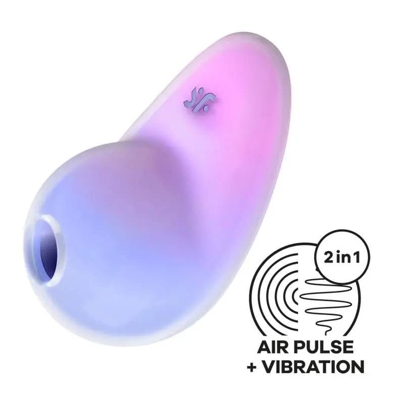 Satisfyer Pixie Dust Violet/Pink Satisfyer Discreet Intimate Essentials.