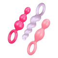 Satisfyer Plugs Booty Call 3 Pc Colour Satisfyer Discreet Intimate Essentials.