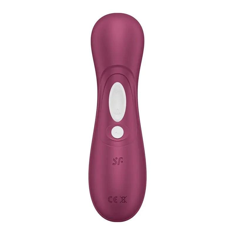 Satisfyer Pro 2 Generation 3 with App Control - Wine  - Wine  Touch-Free USB-C Rechargeable Clitoral Stimulator Satisfyer Discreet Intimate Essentials.