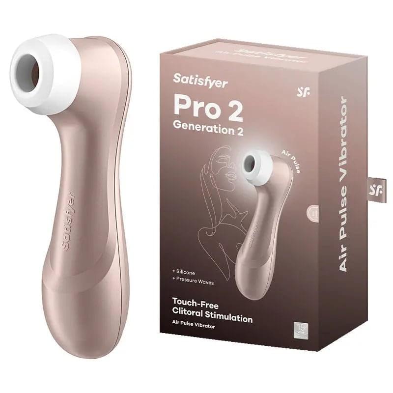 Satisfyer Pro 2 -  - Touch-Free USB-C Rechargeable Clitoral Stimulator Satisfyer Discreet Intimate Essentials.