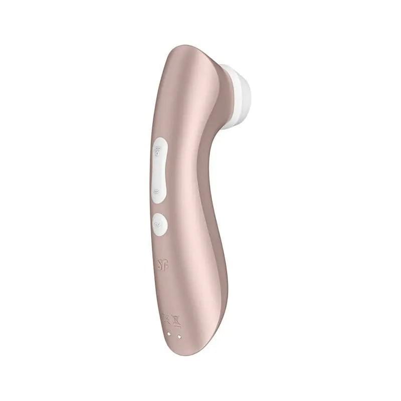 Satisfyer Pro 2+  -  Touch-Free USB-C Rechargeable Clitoral Stimulator with Vibration Satisfyer Discreet Intimate Essentials.