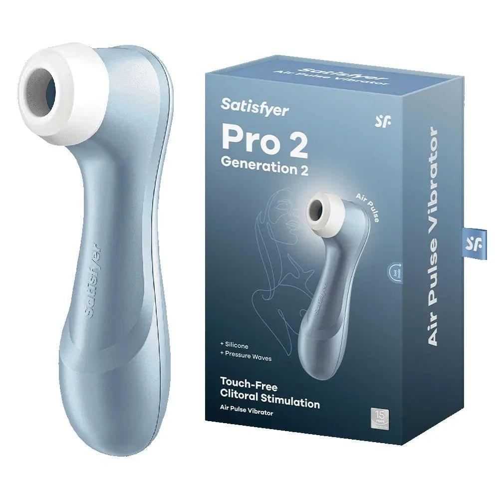Satisfyer Pro 2 -  - Touch-Free USB-Rechargeable Clitoral Stimulator Satisfyer Discreet Intimate Essentials.
