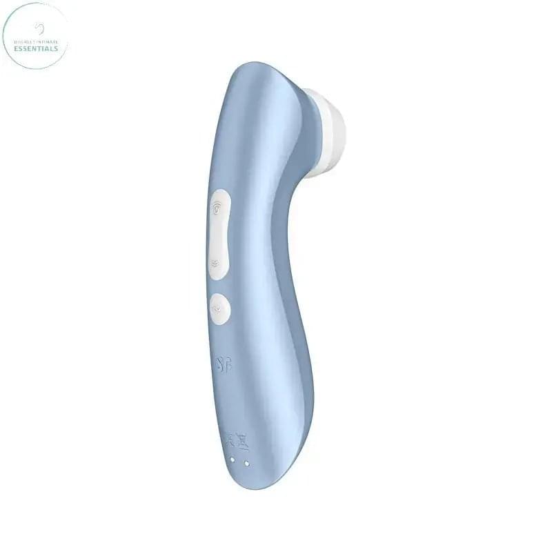 Satisfyer Pro 2+ -  Touch-Free USB-Rechargeable Clitoral Stimulator with Vibration Satisfyer Discreet Intimate Essentials.