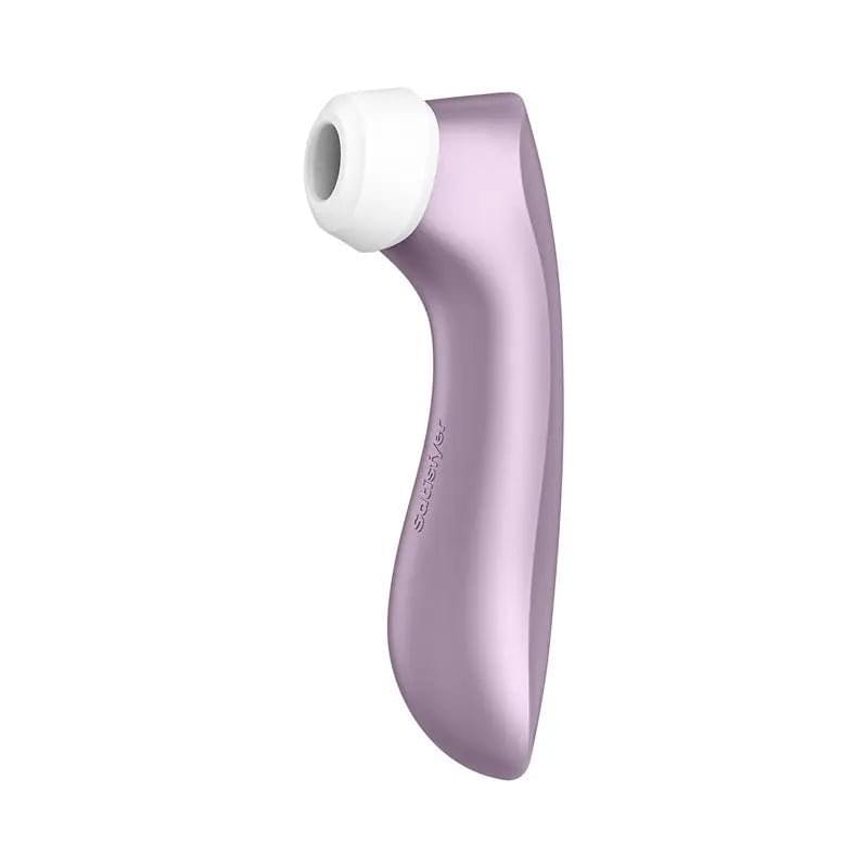 Satisfyer Pro 2+  -  Touch-Free USB-Rechargeable Clitoral Stimulator with Vibration Satisfyer Discreet Intimate Essentials.