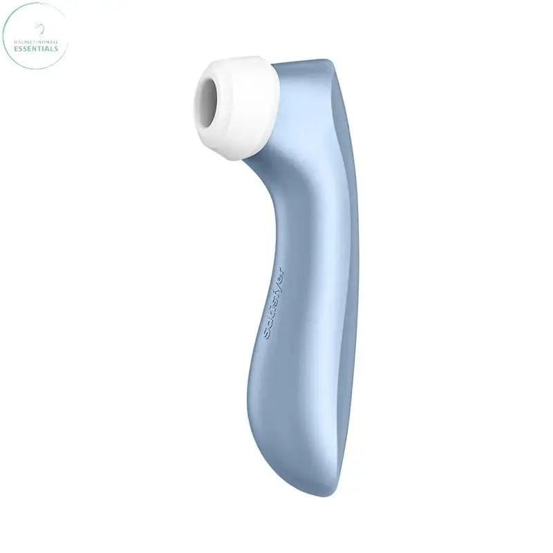 Satisfyer Pro 2+ -  Touch-Free USB-Rechargeable Clitoral Stimulator with Vibration Satisfyer Discreet Intimate Essentials.