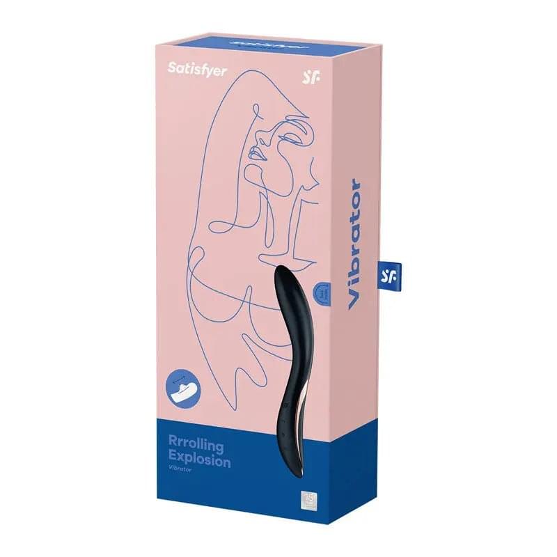 Satisfyer Rrrolling Explosion -  USB Rechargeable Vibrator Satisfyer Discreet Intimate Essentials.