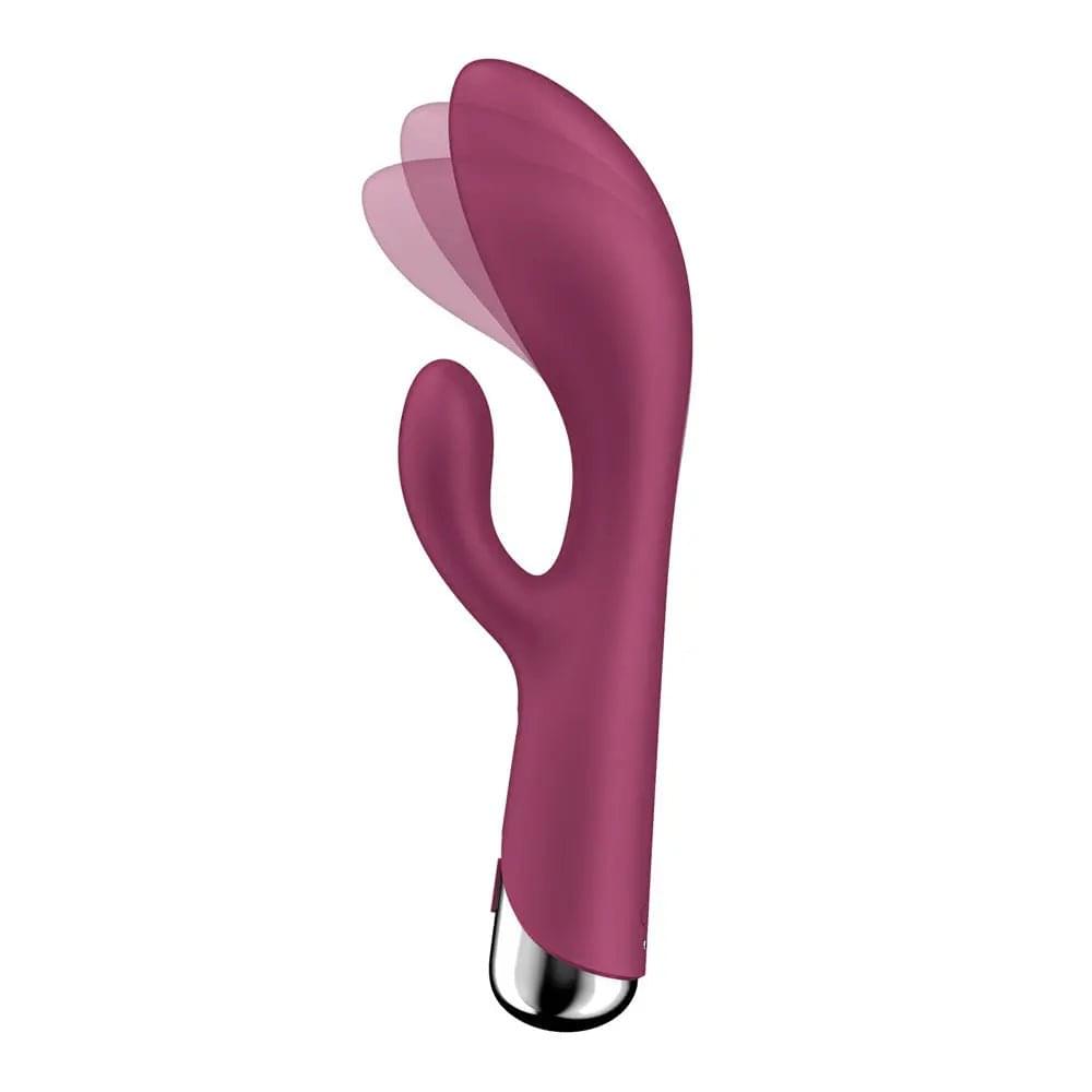 Satisfyer Spinning Rabbit 1 -  -  20 cm USB Rechargeable Rotating Rabbit Vibrator Satisfyer Discreet Intimate Essentials.