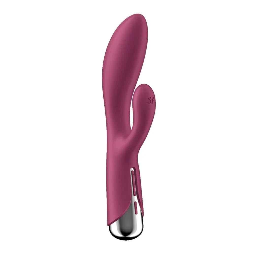 Satisfyer Spinning Rabbit 1 -  -  20 cm USB Rechargeable Rotating Rabbit Vibrator Satisfyer Discreet Intimate Essentials.