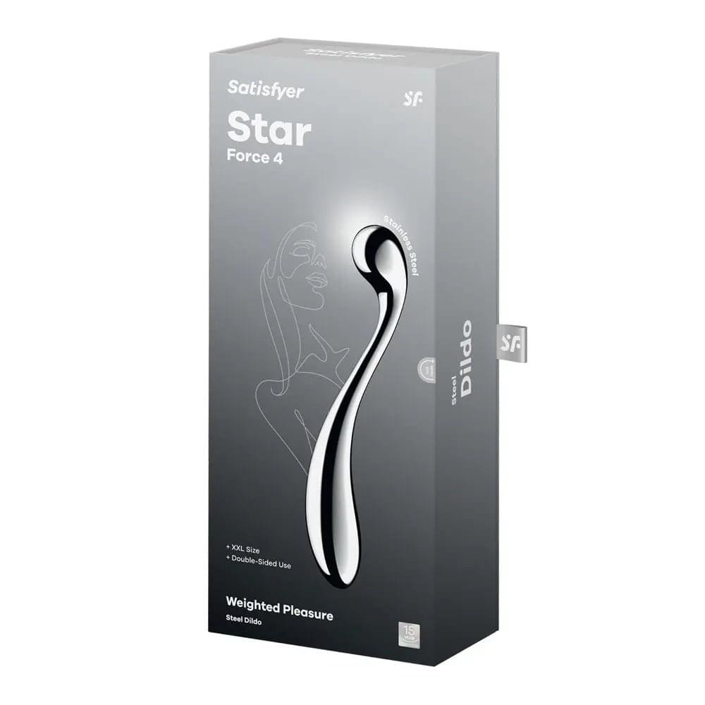 Satisfyer Star Force 4 -  Steel 26 cm Dildo Satisfyer Discreet Intimate Essentials.