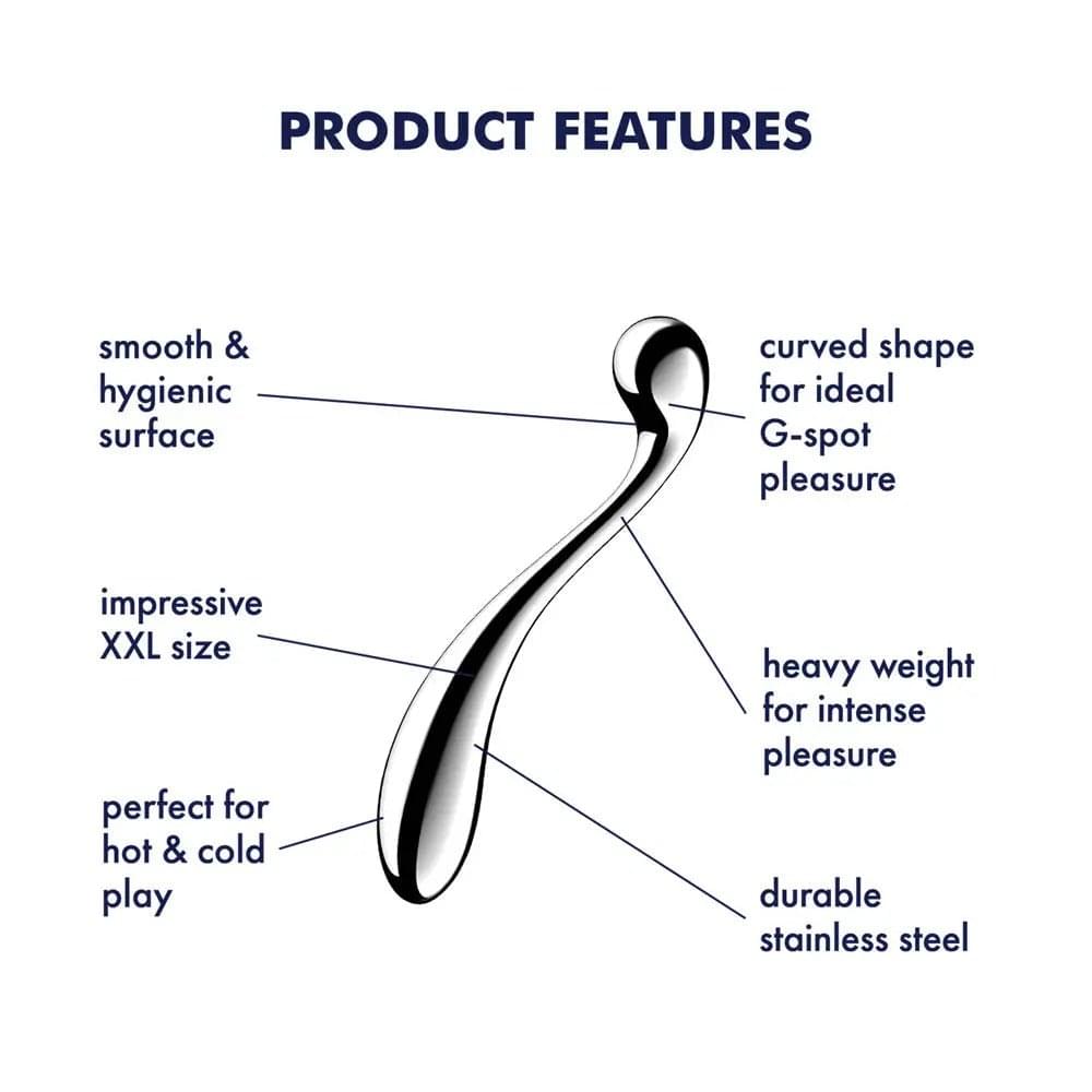 Satisfyer Star Force 4 -  Steel 26 cm Dildo Satisfyer Discreet Intimate Essentials.