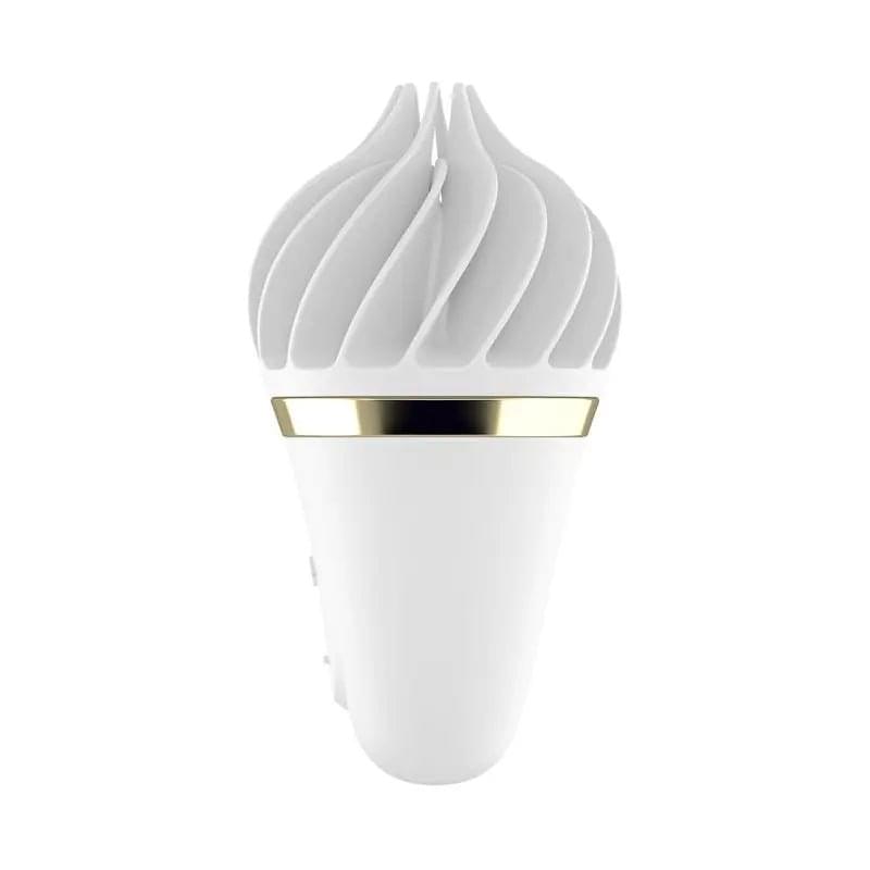 Satisfyer Sweet Treat White/Gold Satisfyer Discreet Intimate Essentials.