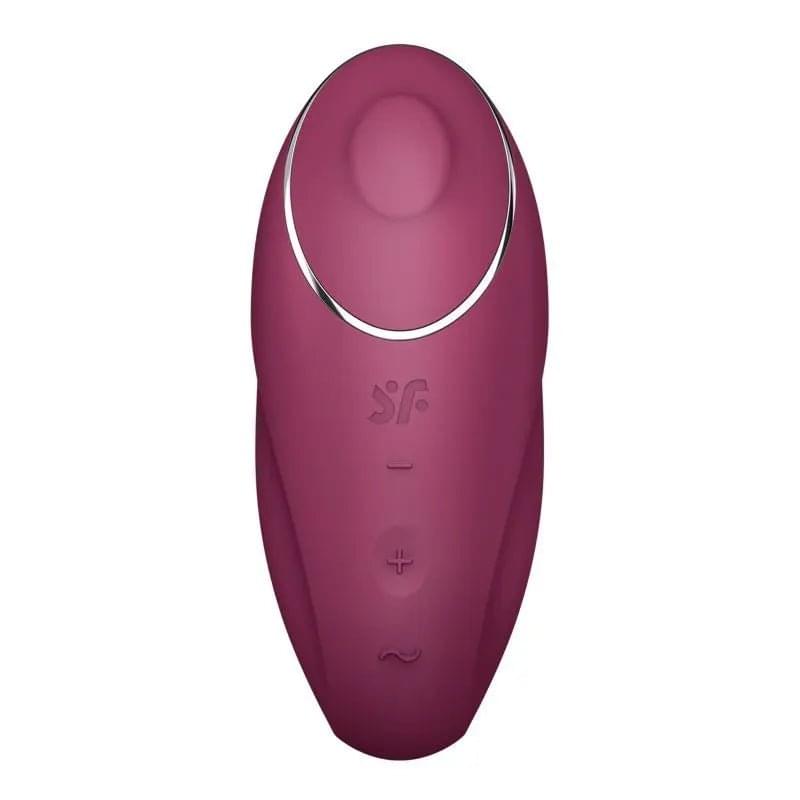 Satisfyer Tap and Climax 1 Red Satisfyer Discreet Intimate Essentials.