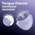 Satisfyer Tongue Dancer -  USB Rechargeable Flicking Stimulator Satisfyer Discreet Intimate Essentials.