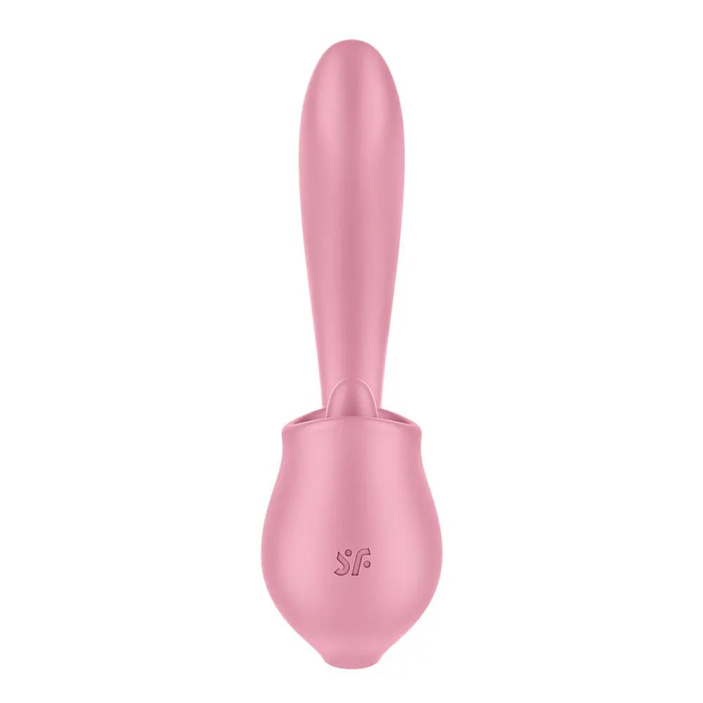 Shop affordable quality Satisfyer Tongue Genius - USB Rechargeable Vibrator with Flicking Clit Stimulator - Discreet Intimate Essentials - VIBRATORS-PREMIUM - Satisfyer