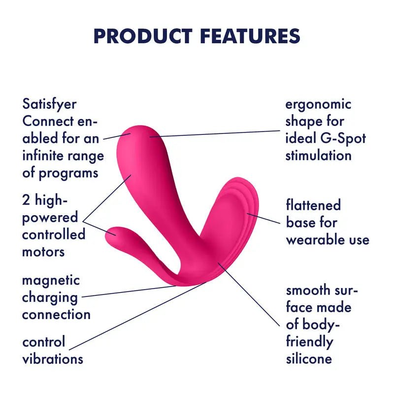 Shop affordable quality Satisfyer Top Secret + - Wearable Vibrator with App Control - Discreet Intimate Essentials - STIMULATORS-PREMIUM - Satisfyer