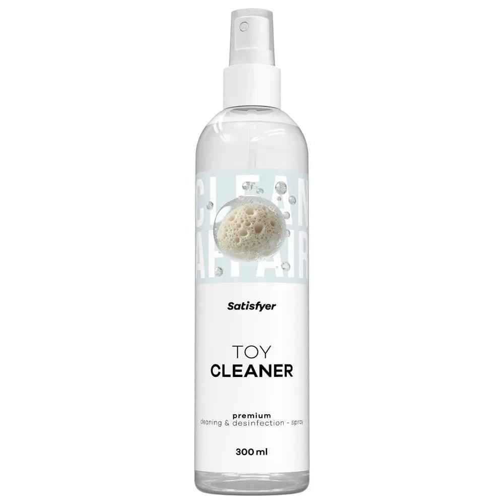 Satisfyer Toy Cleaner 300 ml - Misting Toy Cleaner - 300 ml Spray Bottle Satisfyer Discreet Intimate Essentials.
