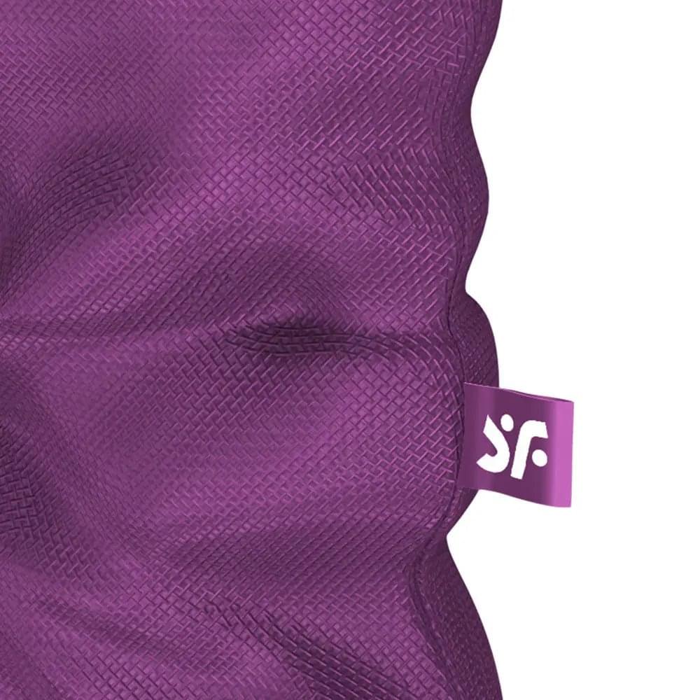 Satisfyer Treasure Bag Medium - Violet - Violet Medium Toy Storage Bag Satisfyer Discreet Intimate Essentials.