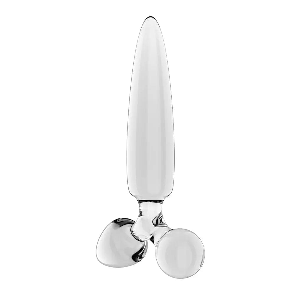 Satisfyer Triple Crystal 1 -  -  Glass 3-in-1 Butt Plug Satisfyer Discreet Intimate Essentials.
