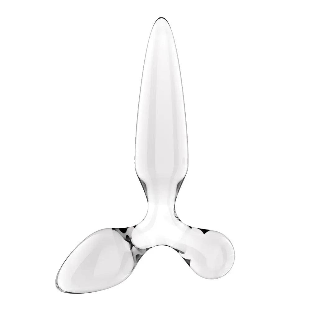 Satisfyer Triple Crystal 2 -  -  Glass 3-in-1 Butt Plug Satisfyer Discreet Intimate Essentials.