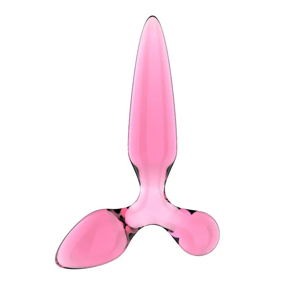 Satisfyer Triple Crystal 2 -  -  Glass 3-in-1 Butt Plug Satisfyer Discreet Intimate Essentials.