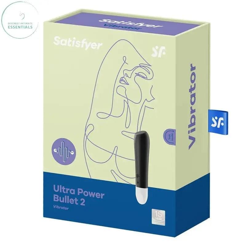 Satisfyer Ultra Power Bullet 2 -  USB Rechargeable Bullet Satisfyer Discreet Intimate Essentials.