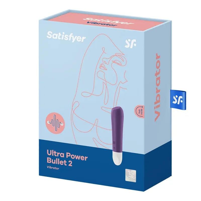 Satisfyer Ultra Power Bullet 2 -  USB Rechargeable Bullet Satisfyer Discreet Intimate Essentials.