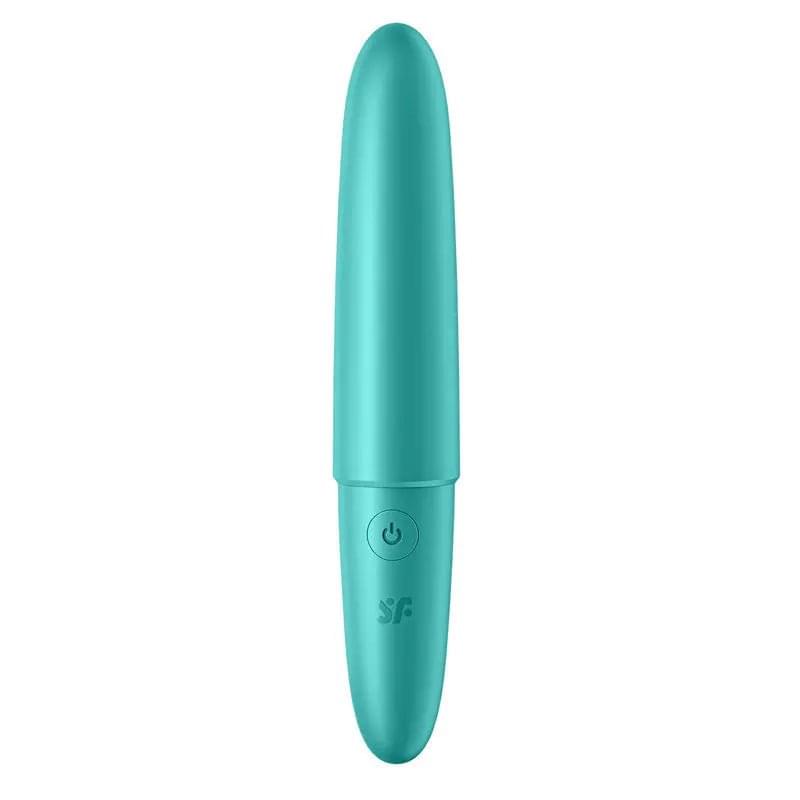 Satisfyer Ultra Power Bullet 6 - Turquoise USB Rechargeable Bullet Satisfyer Discreet Intimate Essentials.