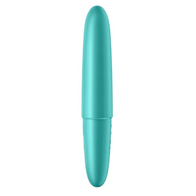 Satisfyer Ultra Power Bullet 6 - Turquoise USB Rechargeable Bullet Satisfyer Discreet Intimate Essentials.