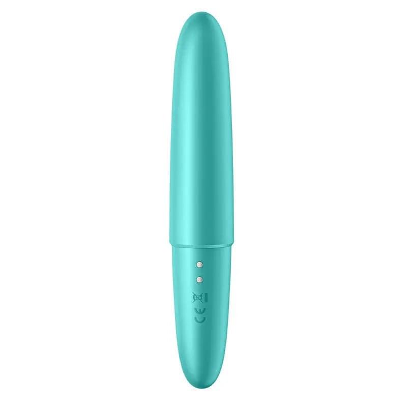 Satisfyer Ultra Power Bullet 6 - Turquoise USB Rechargeable Bullet Satisfyer Discreet Intimate Essentials.