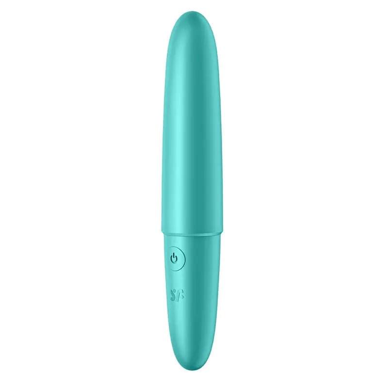 Satisfyer Ultra Power Bullet 6 - Turquoise USB Rechargeable Bullet Satisfyer Discreet Intimate Essentials.