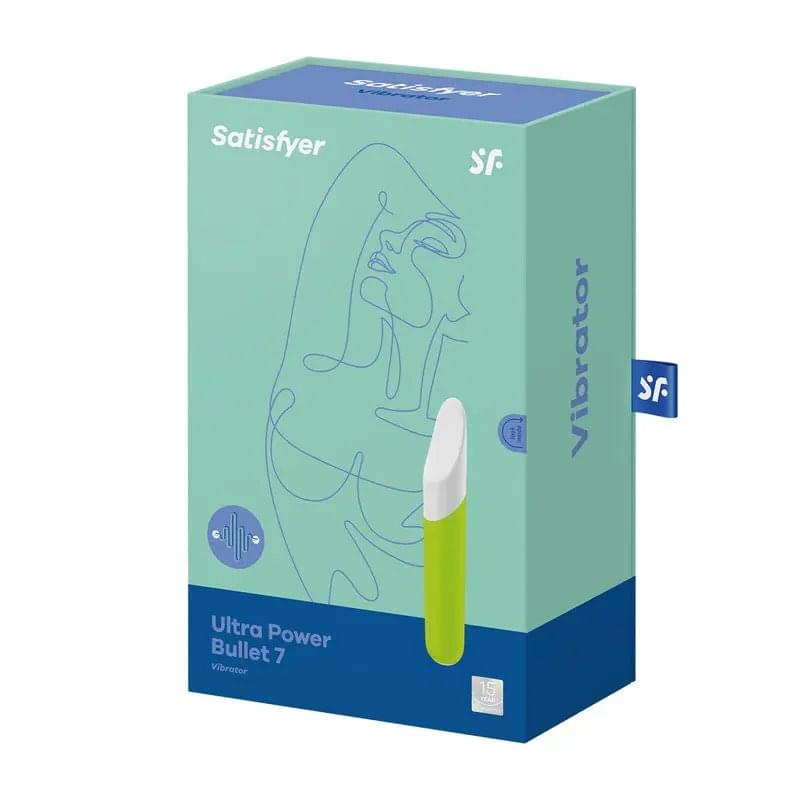 Satisfyer Ultra Power Bullet 7 -  USB Rechargeable Bullet Satisfyer Discreet Intimate Essentials.