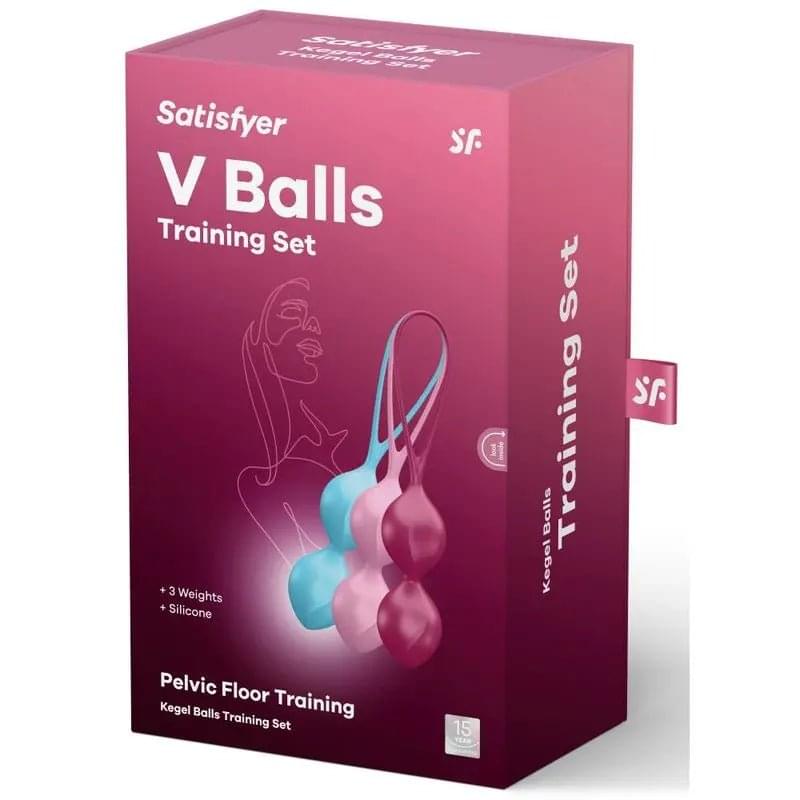 Satisfyer V Balls 3 Pc Satisfyer Discreet Intimate Essentials.