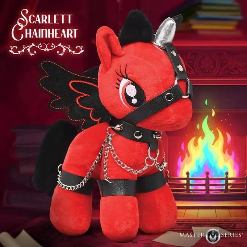 Scarlet Chainheart Bondage Pony Master Series Discreet Intimate Essentials.