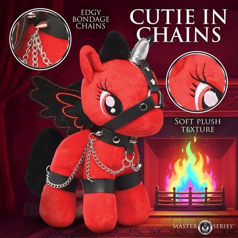 Scarlet Chainheart Bondage Pony Master Series Discreet Intimate Essentials.