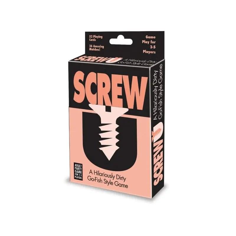 Screw U Card Game Genie Discreet Intimate Essentials.