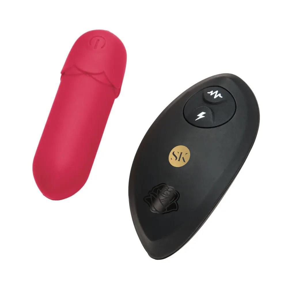 Secret Kisses ROSEGASM Petal Play Mini Bullet Vibe -  7.5 cm USB Rechargeable Bullet with Wireless Remote XGEN Products Discreet Intimate Essentials.