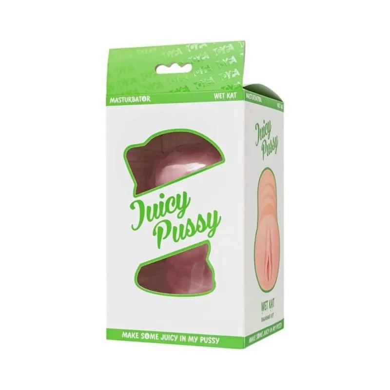Self Lubricating Masturbator Wet Kat Juicy Discreet Intimate Essentials.
