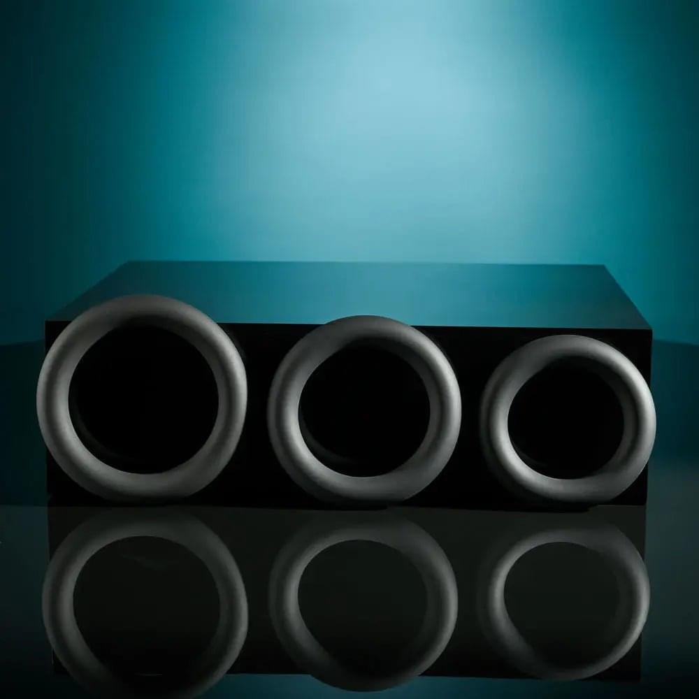 Selopa 3 RING CIRCUS -  Cock Rings - Set of 3 Sizes Selopa Discreet Intimate Essentials.