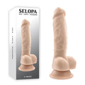 Selopa 6'' DILDO - Light -  19 cm Dong Selopa Discreet Intimate Essentials.